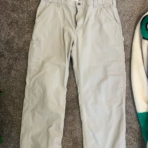 Carhartt Men's Light Tan Cargo Pants